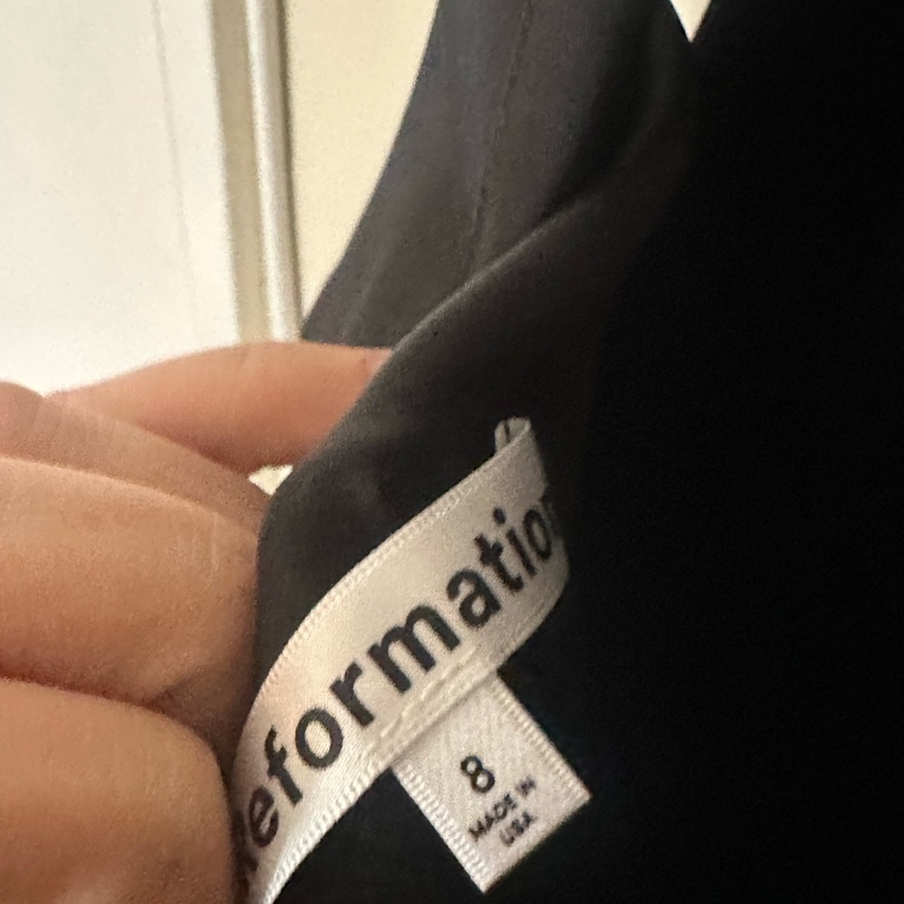 NWT - Reformation Zenni Satin Dress Size 8 - Picture 11 of 11